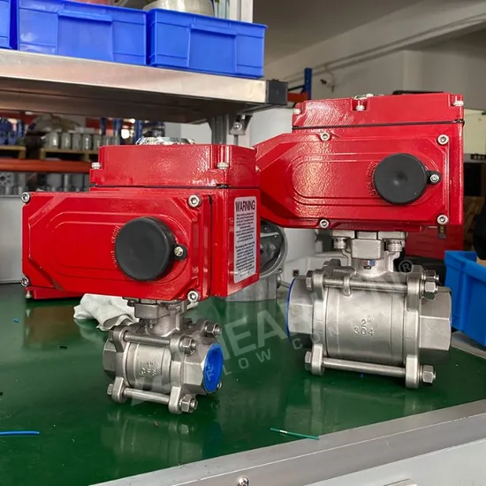 Hot Sales on off 220 VAC Electric Actuator Ball Valve