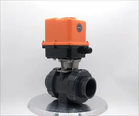 Electric Actuated Plastic PVC UPVC CPVC Ball Valve 12V 24V 110V 220V 380V on off Type 