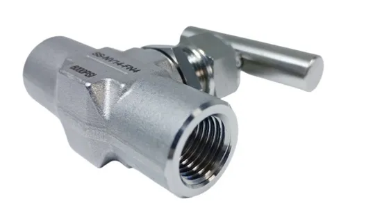 Stainless Steel Pressure Precision Flow Control 6000psi Micro