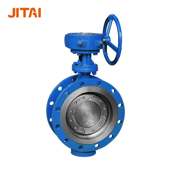 Stainless Steel CF8 Wafer Style DN100 on off Butterfly Valve 