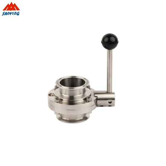 OEM PTFE PFA Coaed Stainless Steel Butterfly Valve SS304 SS316 ANSI DIN Standard Control 