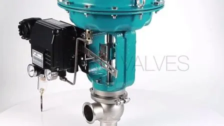 Hygienic Intelligent Pneumatic Stainless Steel Micro/Nano/Miniature Flow Control Valve 