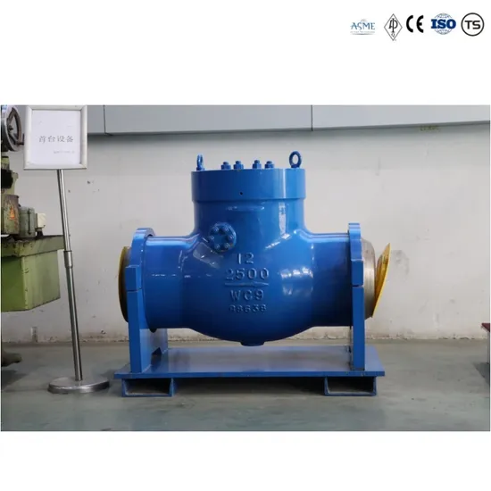 Carbon Steel Cryogenic Low Temperature Control Non Return Check Valve for Liquid Nitrogen 