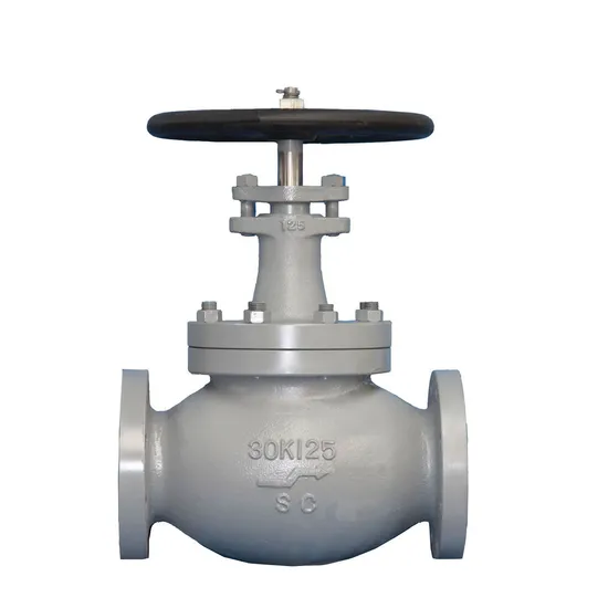 JIS F7340 40K China Manufacturer Spot Wholesale Support Customization Factory Direct Sales Seawater Corrosion Resistant Marine Cast Steel Straight Globe Valve 