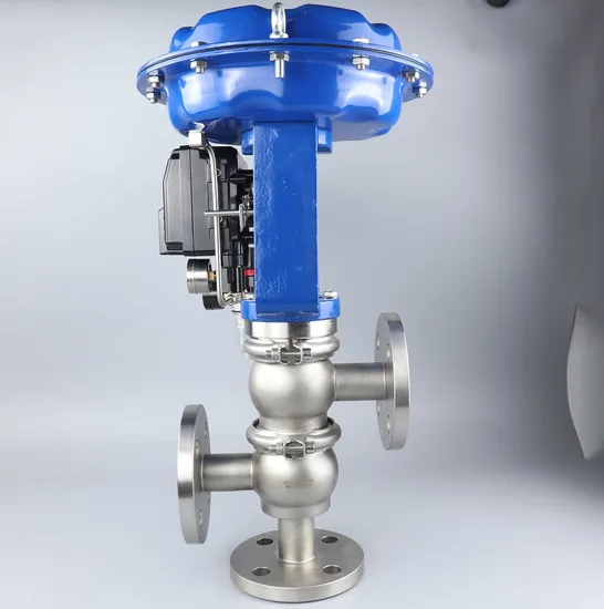 Stainless Steel Sanitary Pneumatic Micro Flow Control Valve 