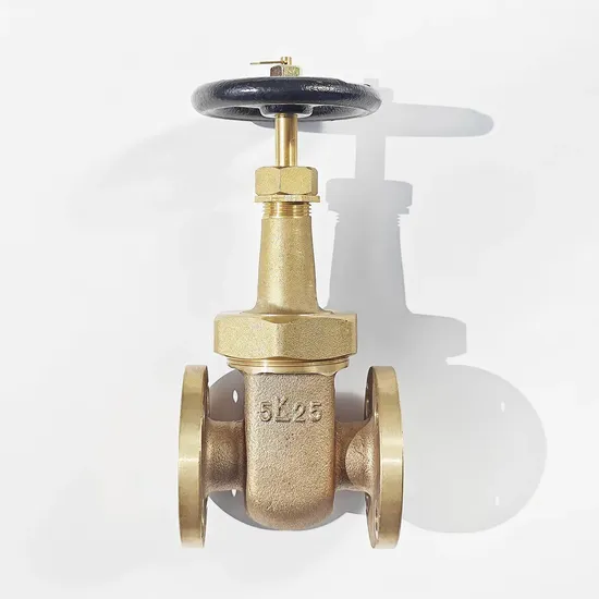 Bronze Straight Globe Valve JIS F7309 16K Marine Valve 