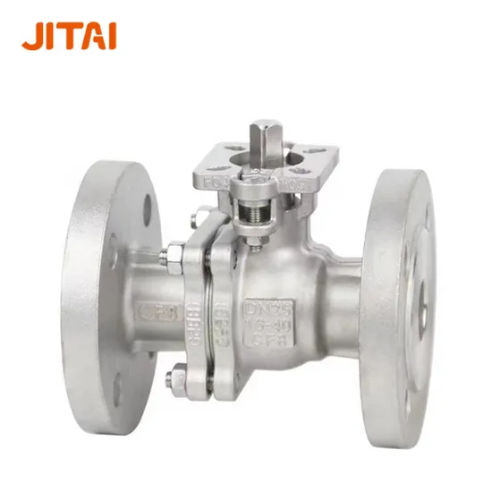 Vacuum on off Carbon Steel Ball Valve with Pneumatic Actuator 