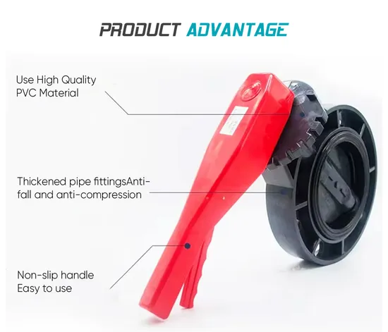 Hot Sale Stable Control Water Butterfly Valve Manual Butterfly Valve 
