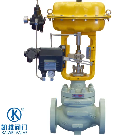 Cryogenic Service Pneumatic/Electric Control Valve (